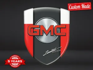 GMC Logo Stickers Business Edition Star Minimal